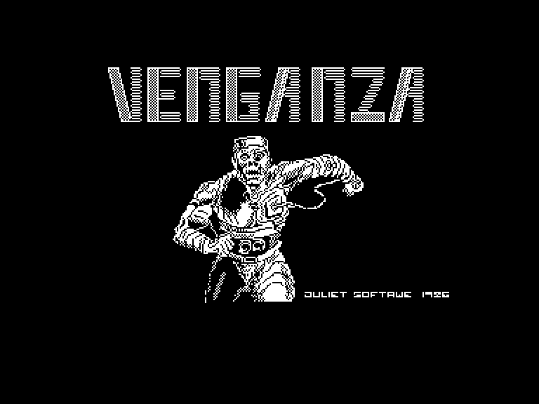 screenshot of the Amstrad CPC game Venganza (la) by GameBase CPC