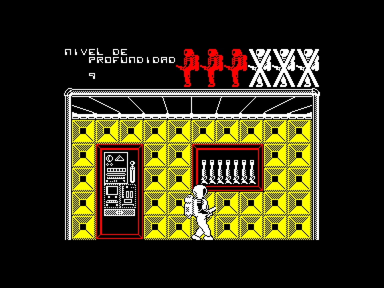 screenshot of the Amstrad CPC game Venganza (la) by GameBase CPC