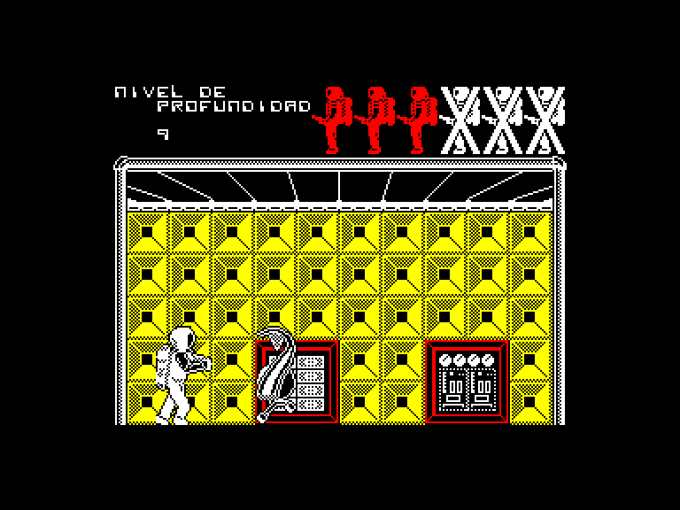 screenshot of the Amstrad CPC game Venganza (la) by GameBase CPC