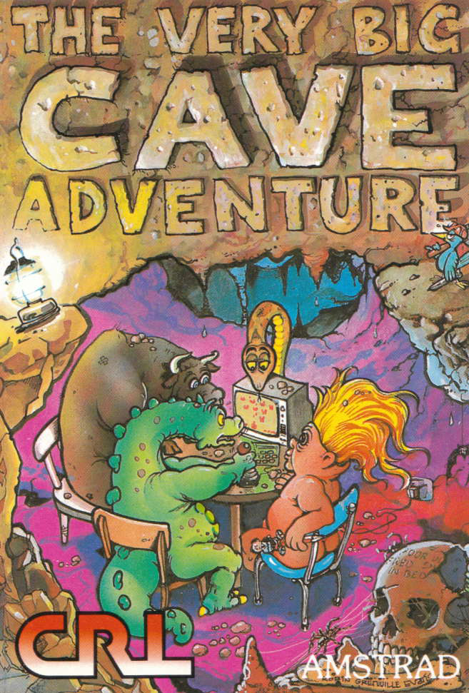 screenshot of the Amstrad CPC game Very big cave adventure (the) by GameBase CPC