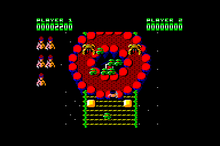 screenshot of the Amstrad CPC game Victory Road by GameBase CPC