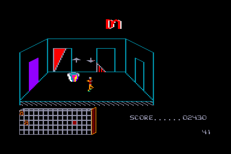 screenshot of the Amstrad CPC game View to a Kill (a) by GameBase CPC