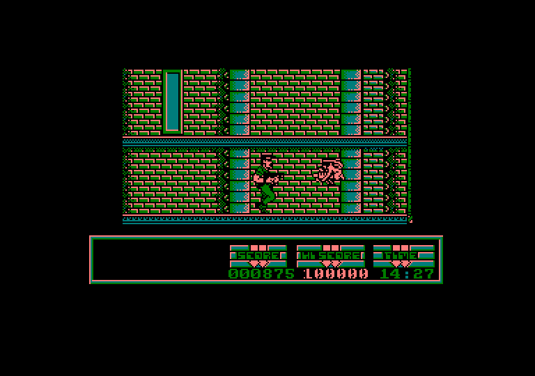 screenshot of the Amstrad CPC game Vindicator (the) by GameBase CPC