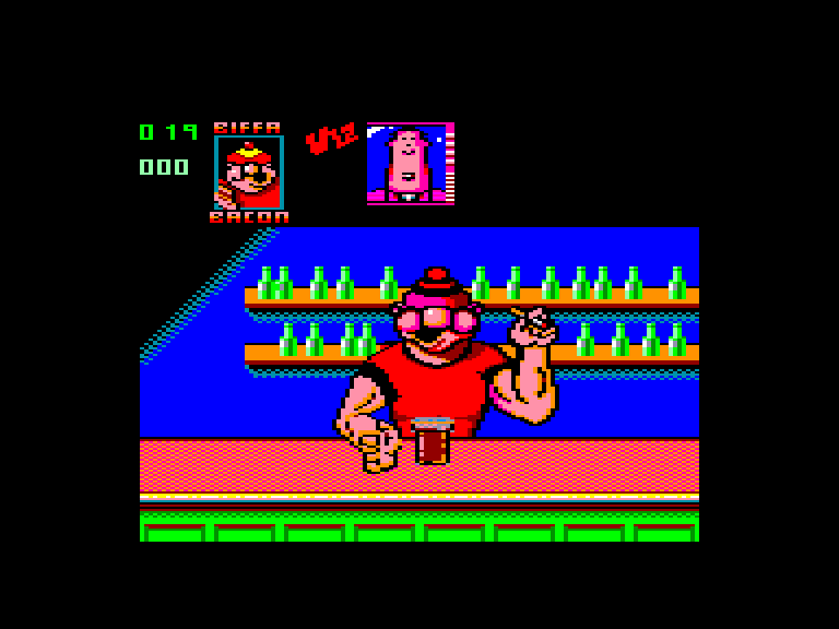 screenshot of the Amstrad CPC game Viz the Computer Game by GameBase CPC