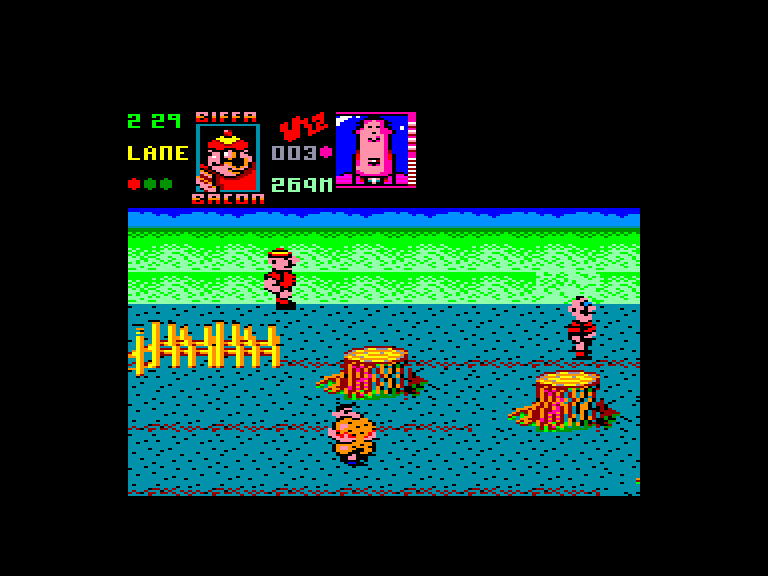 screenshot of the Amstrad CPC game Viz the Computer Game by GameBase CPC