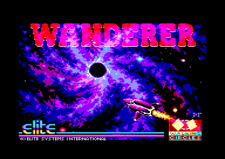 screenshot of the Amstrad CPC game Wanderer 3D by GameBase CPC