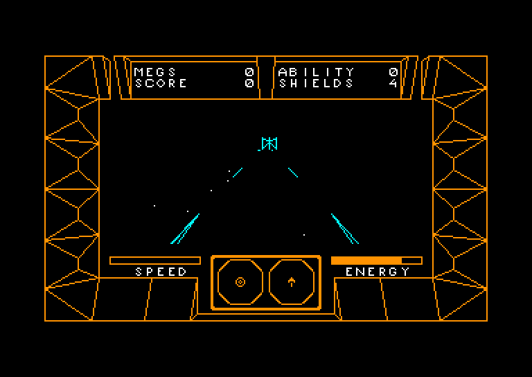 screenshot of the Amstrad CPC game Wanderer 3D by GameBase CPC