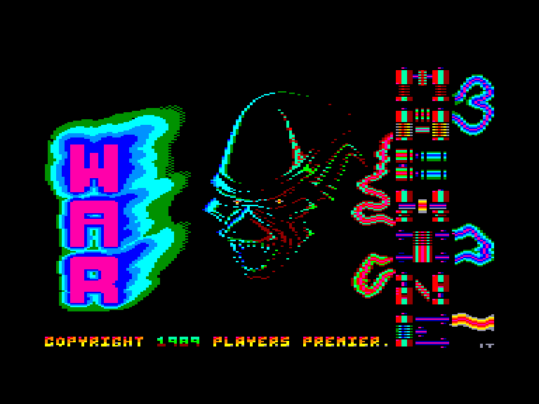 screenshot of the Amstrad CPC game War machine by GameBase CPC