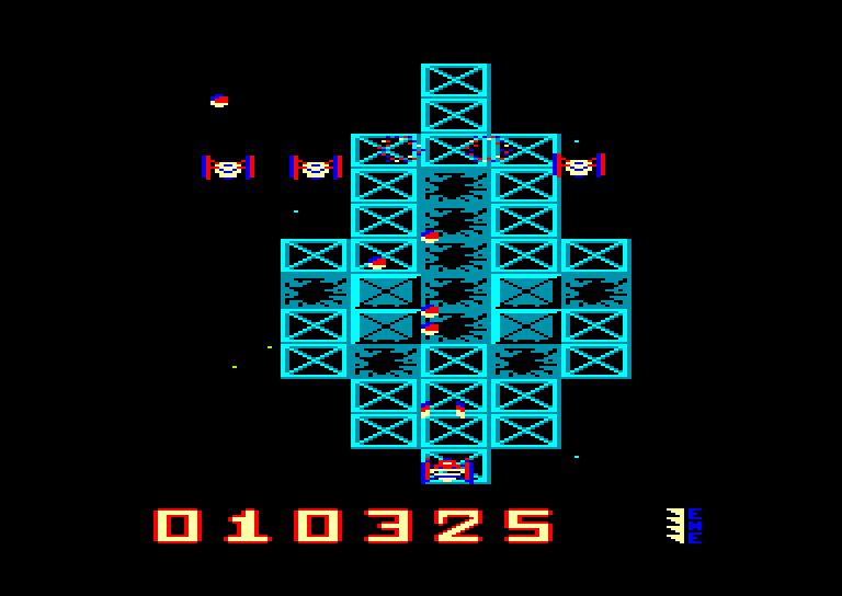 screenshot of the Amstrad CPC game Warhawk by GameBase CPC