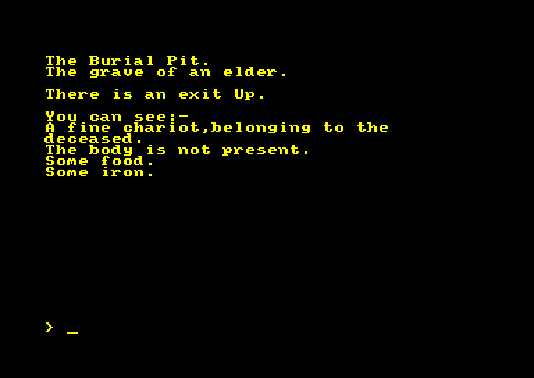 screenshot of the Amstrad CPC game Warlord by GameBase CPC