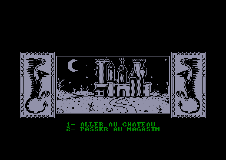 screenshot of the Amstrad CPC game Warrior+ by GameBase CPC