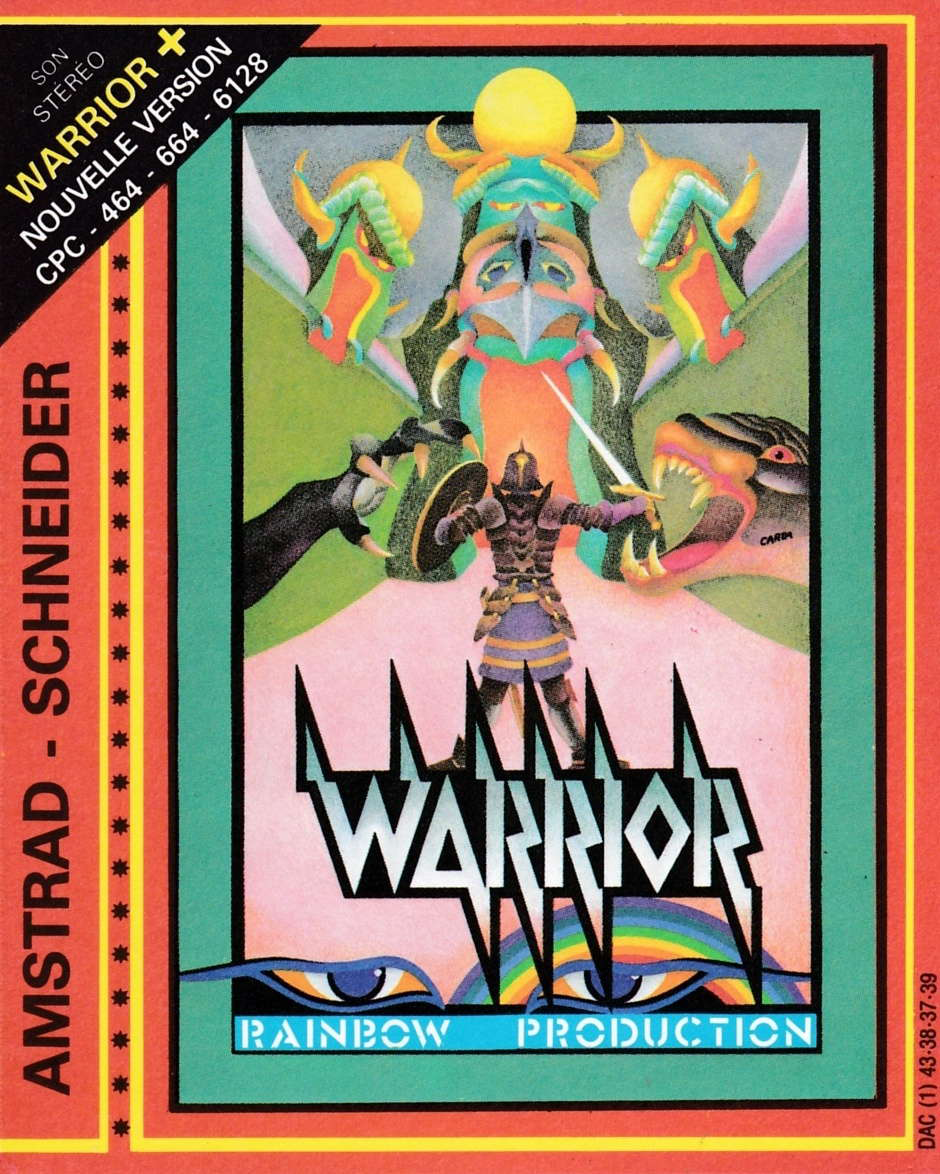 cover of the Amstrad CPC game Warrior +  by GameBase CPC