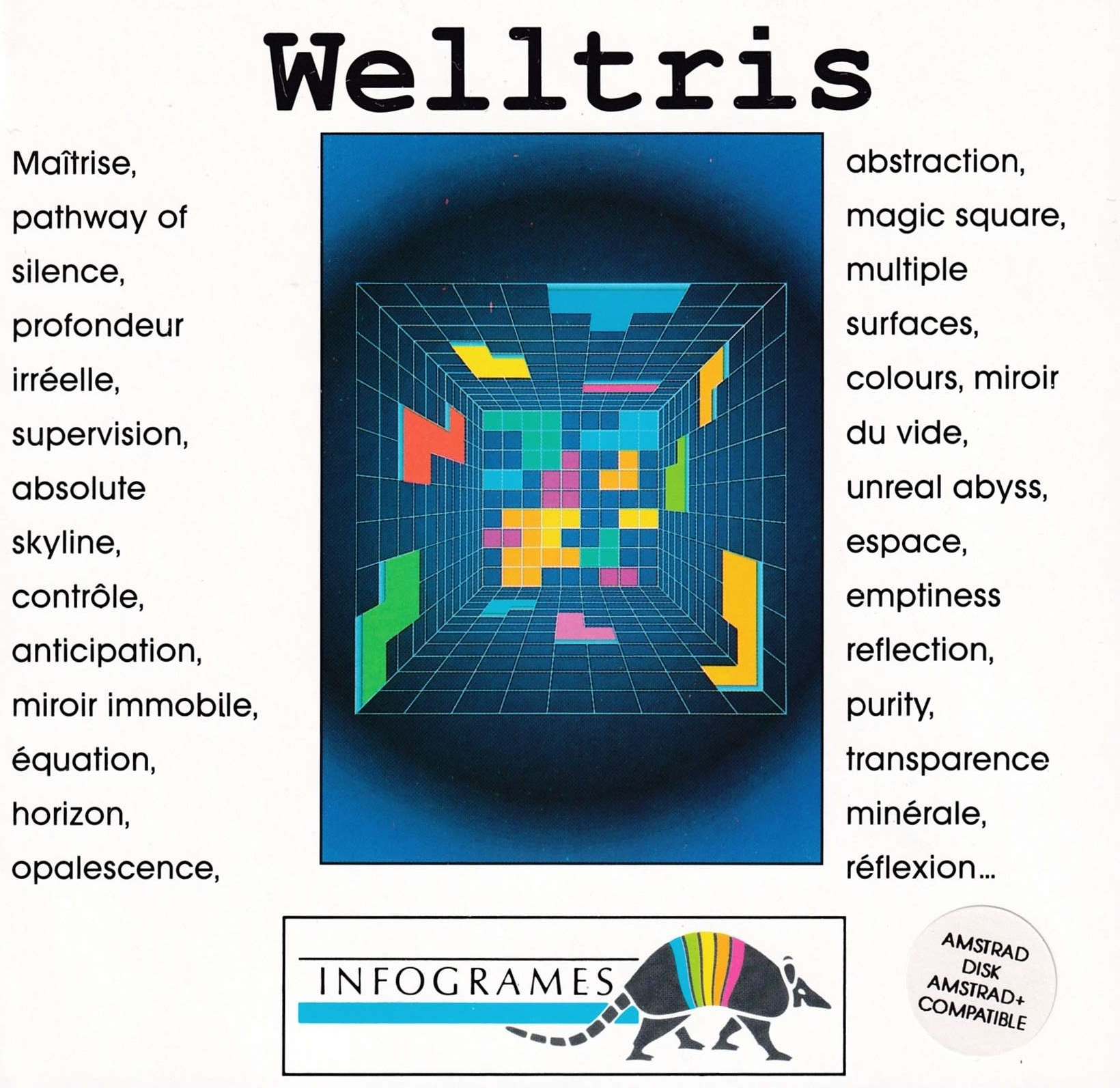 cover of the Amstrad CPC game Welltris  by GameBase CPC