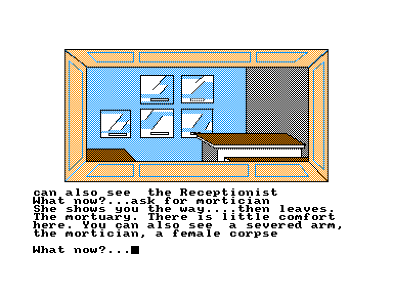 screenshot of the Amstrad CPC game Werewolf Simulator by GameBase CPC