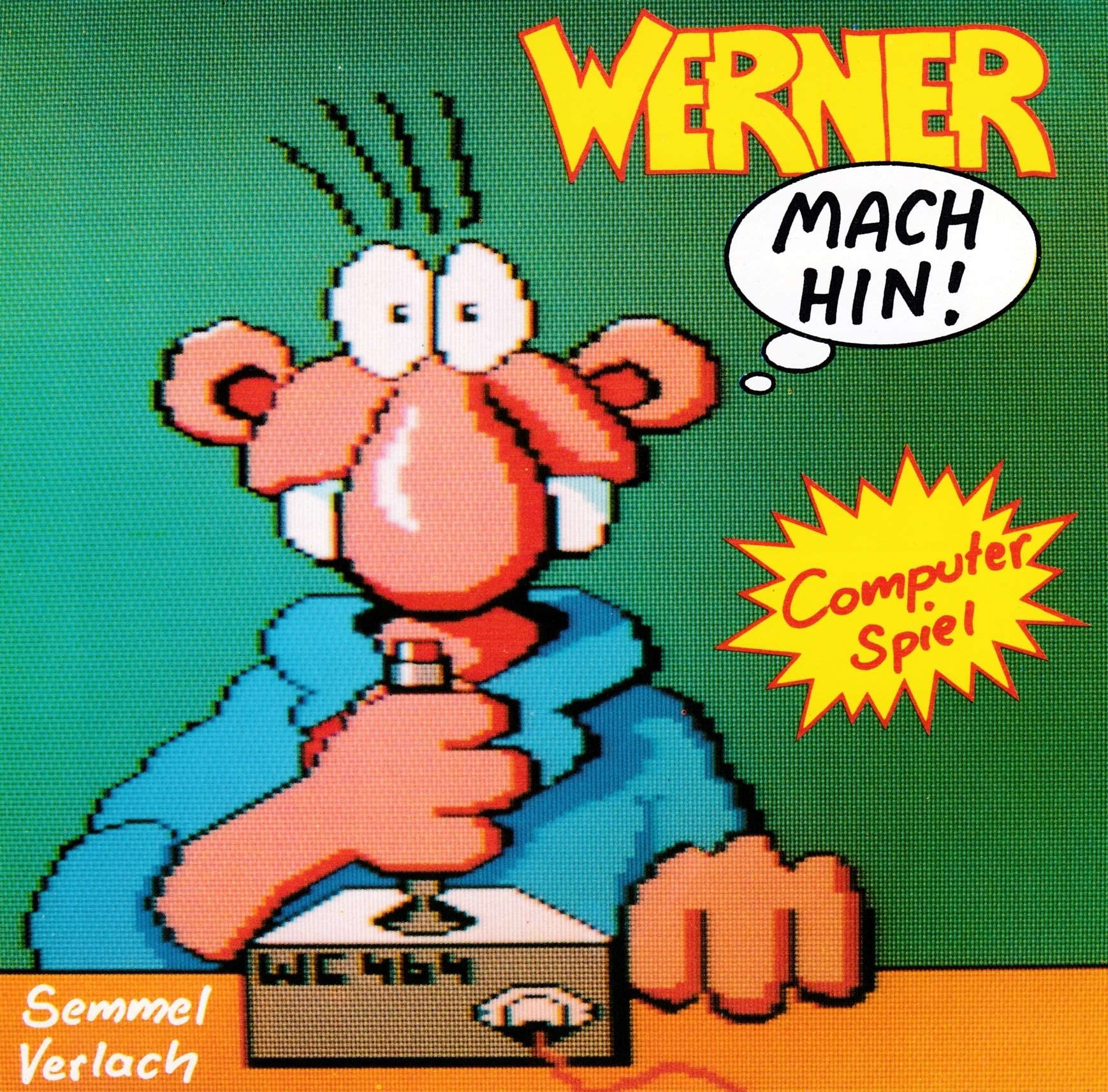 screenshot of the Amstrad CPC game Werner by GameBase CPC