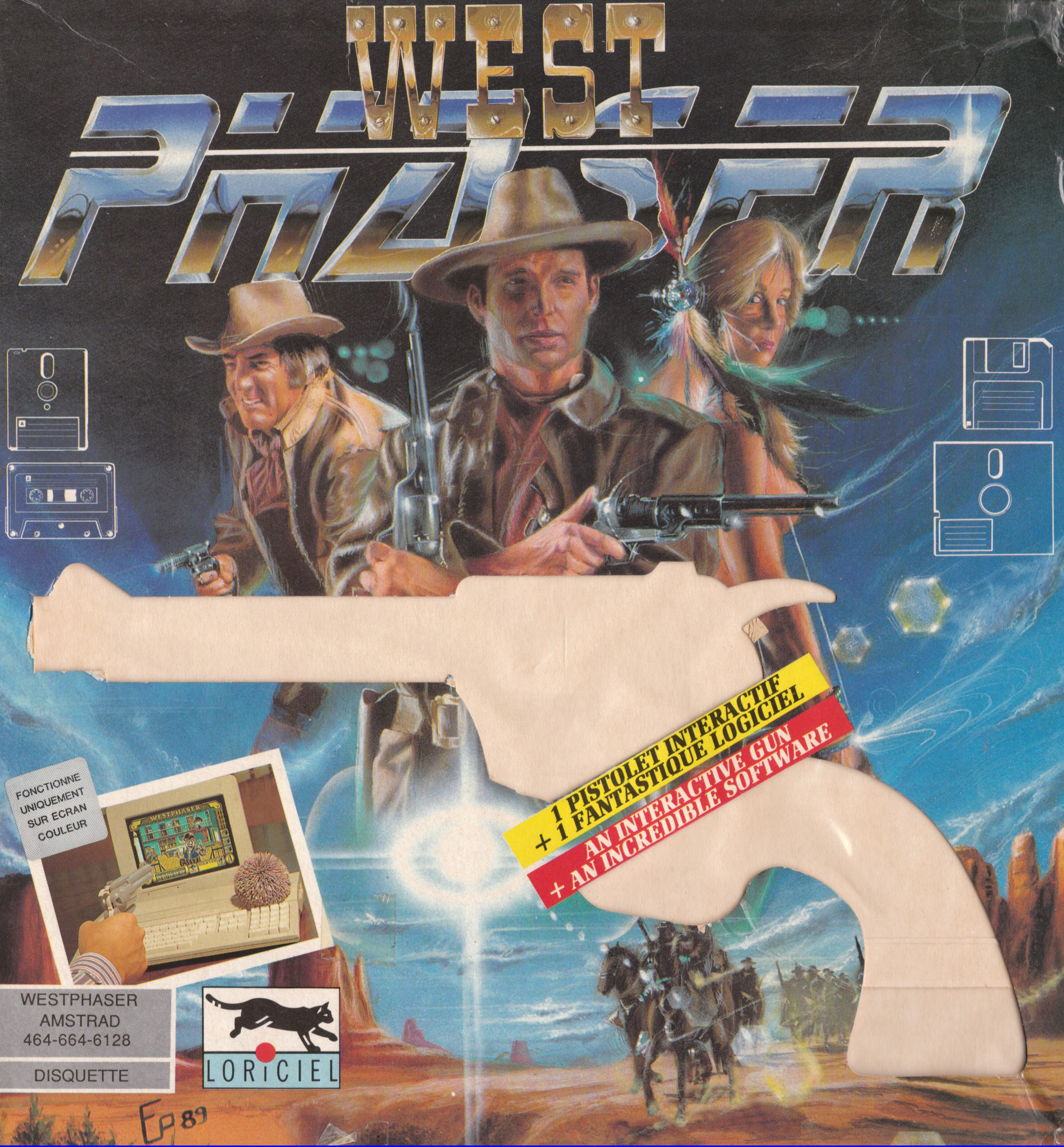 cover of the Amstrad CPC game West Phaser  by GameBase CPC
