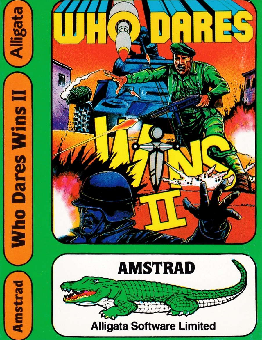 cover of the Amstrad CPC game Who Dares Wins II  by GameBase CPC