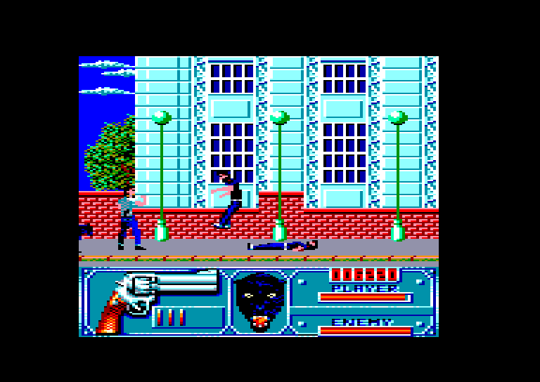 screenshot of the Amstrad CPC game Wild Streets by GameBase CPC