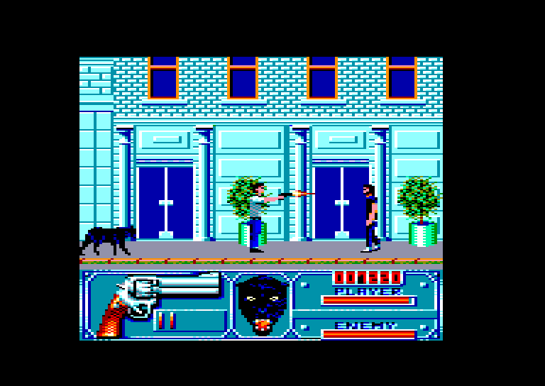 screenshot of the Amstrad CPC game Wild Streets by GameBase CPC