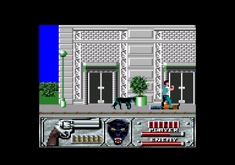 screenshot of the Amstrad CPC game Wild Streets by GameBase CPC