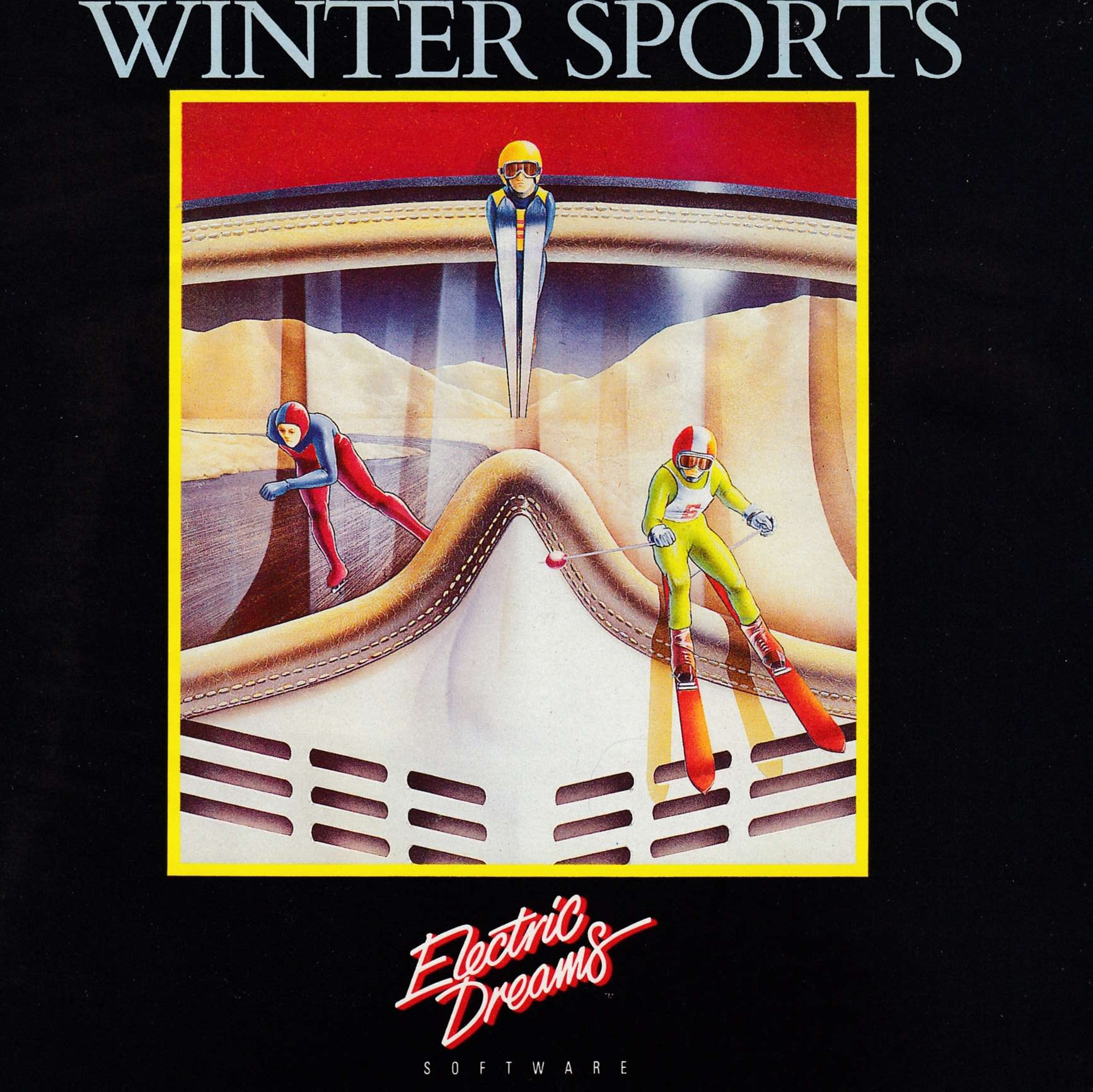 cover of the Amstrad CPC game Winter Sports  by GameBase CPC
