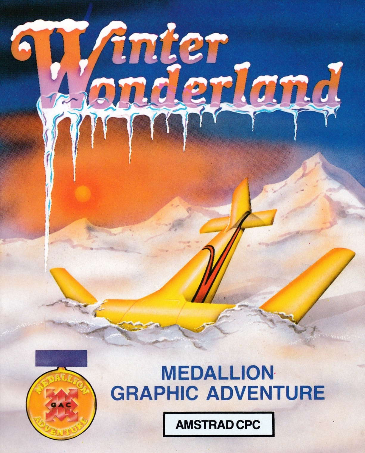 screenshot of the Amstrad CPC game Winter Wonderland by GameBase CPC