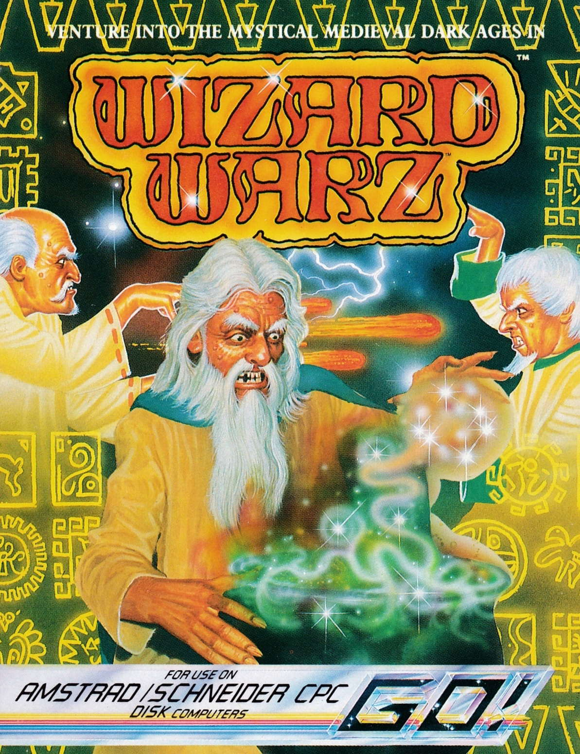 screenshot of the Amstrad CPC game Wizard warz by GameBase CPC