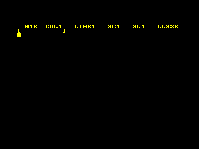 screenshot of the Amstrad CPC game Word Style by GameBase CPC