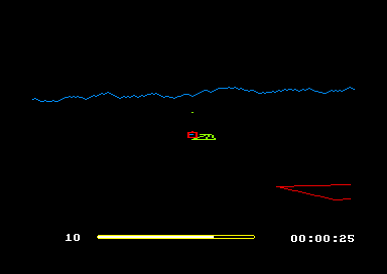 screenshot of the Amstrad CPC game Working backwards by GameBase CPC