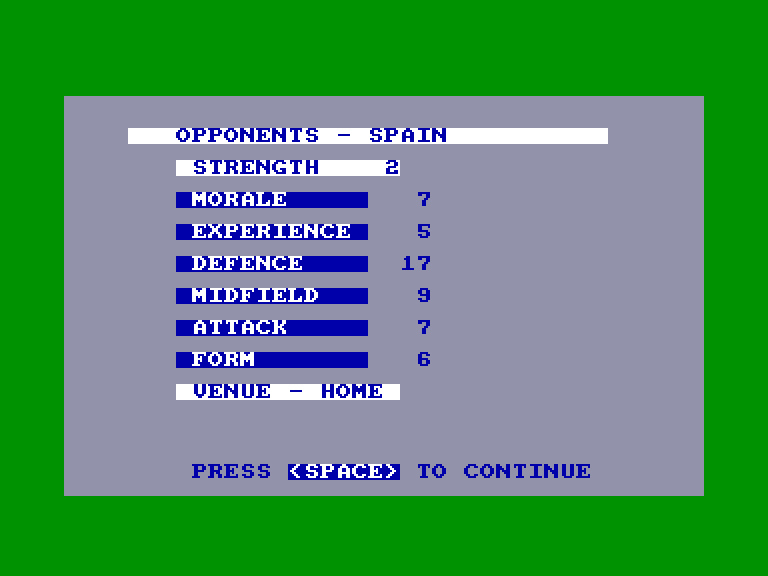 screenshot of the Amstrad CPC game World champions by GameBase CPC