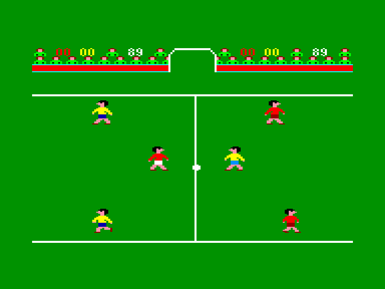 screenshot of the Amstrad CPC game World Cup by GameBase CPC