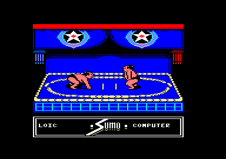 screenshot of the Amstrad CPC game World Games by GameBase CPC