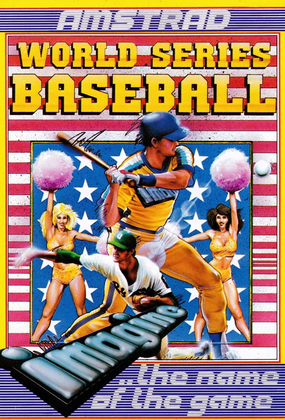 cover of the Amstrad CPC game World Series Baseball  by GameBase CPC