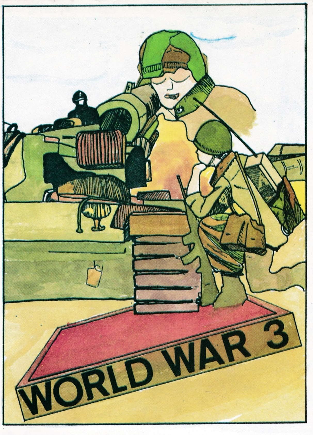 cover of the Amstrad CPC game World War 3  by GameBase CPC