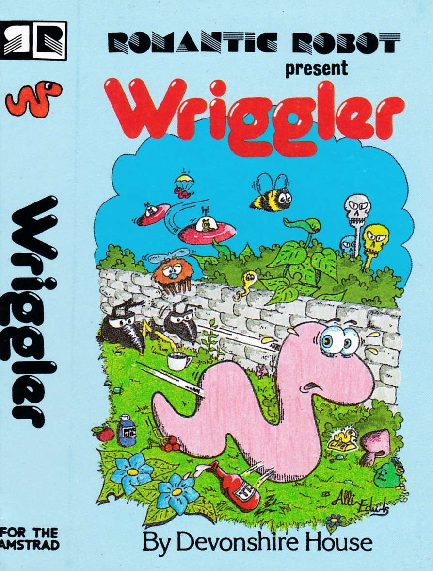 cover of the Amstrad CPC game Wriggler  by GameBase CPC