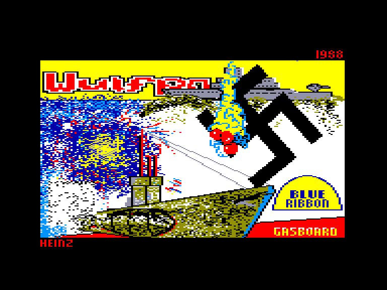 screenshot of the Amstrad CPC game Wulfpack by GameBase CPC