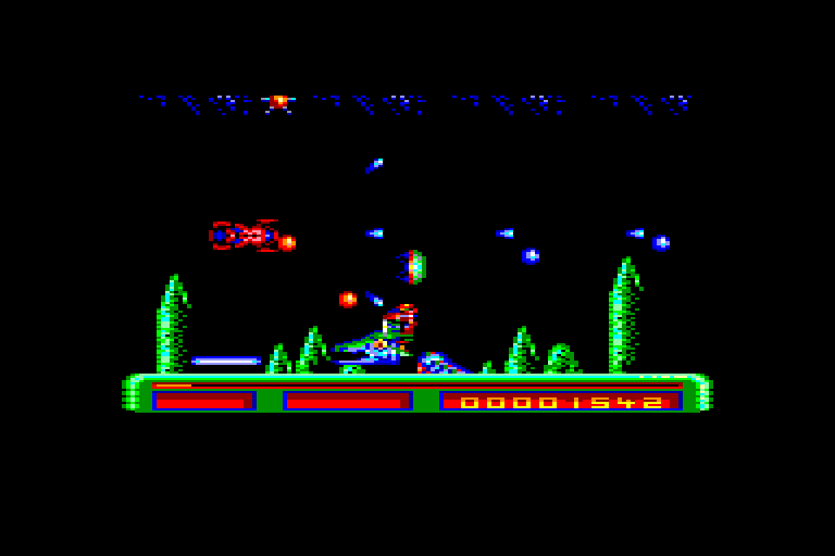 screenshot of the Amstrad CPC game X-out by GameBase CPC