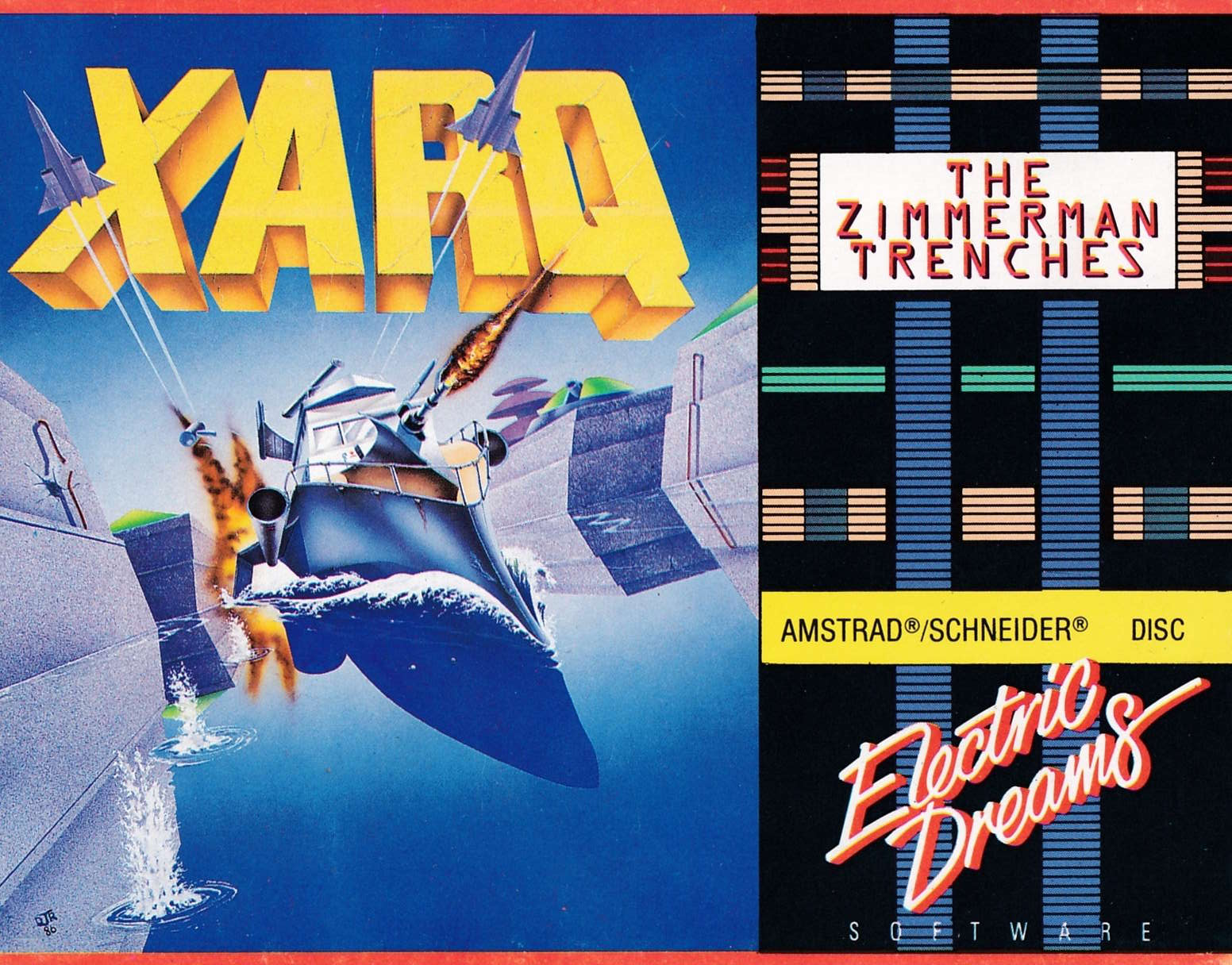 screenshot of the Amstrad CPC game Xarq by GameBase CPC