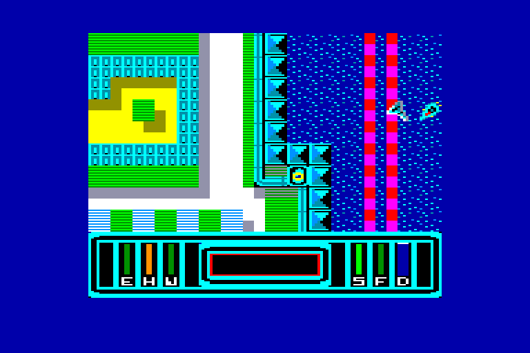 screenshot of the Amstrad CPC game Xarq by GameBase CPC