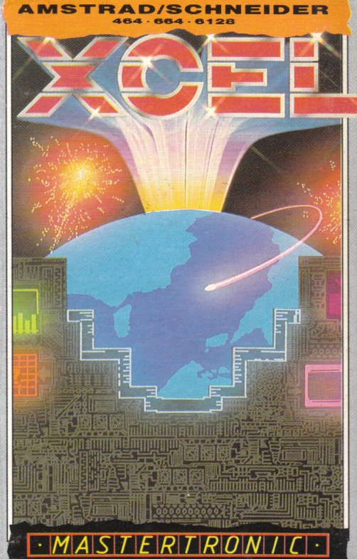 screenshot of the Amstrad CPC game Xcel by GameBase CPC