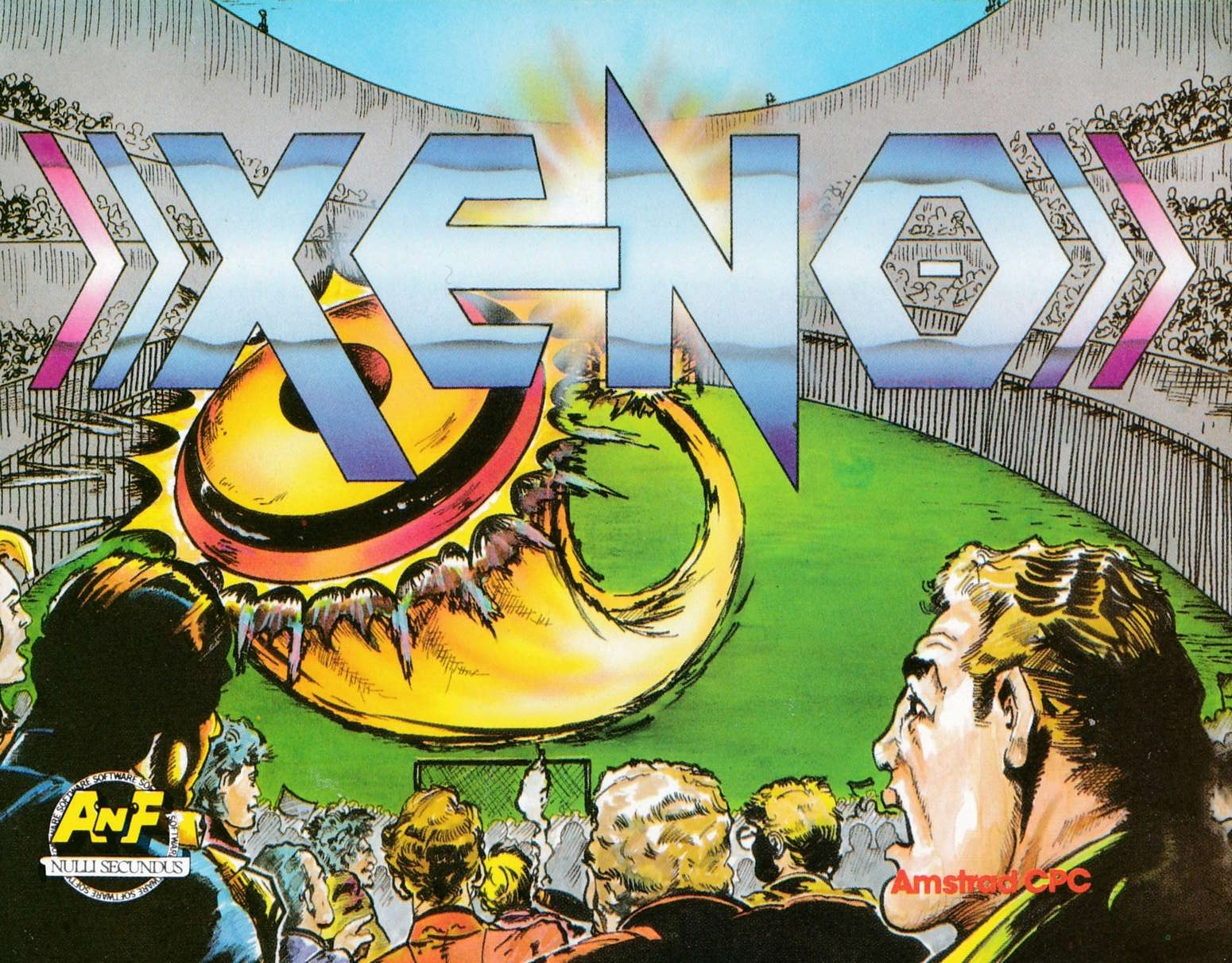 cover of the Amstrad CPC game Xeno  by GameBase CPC
