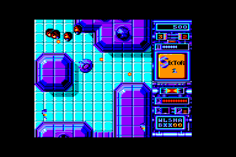 screenshot of the Amstrad CPC game Xenon by GameBase CPC