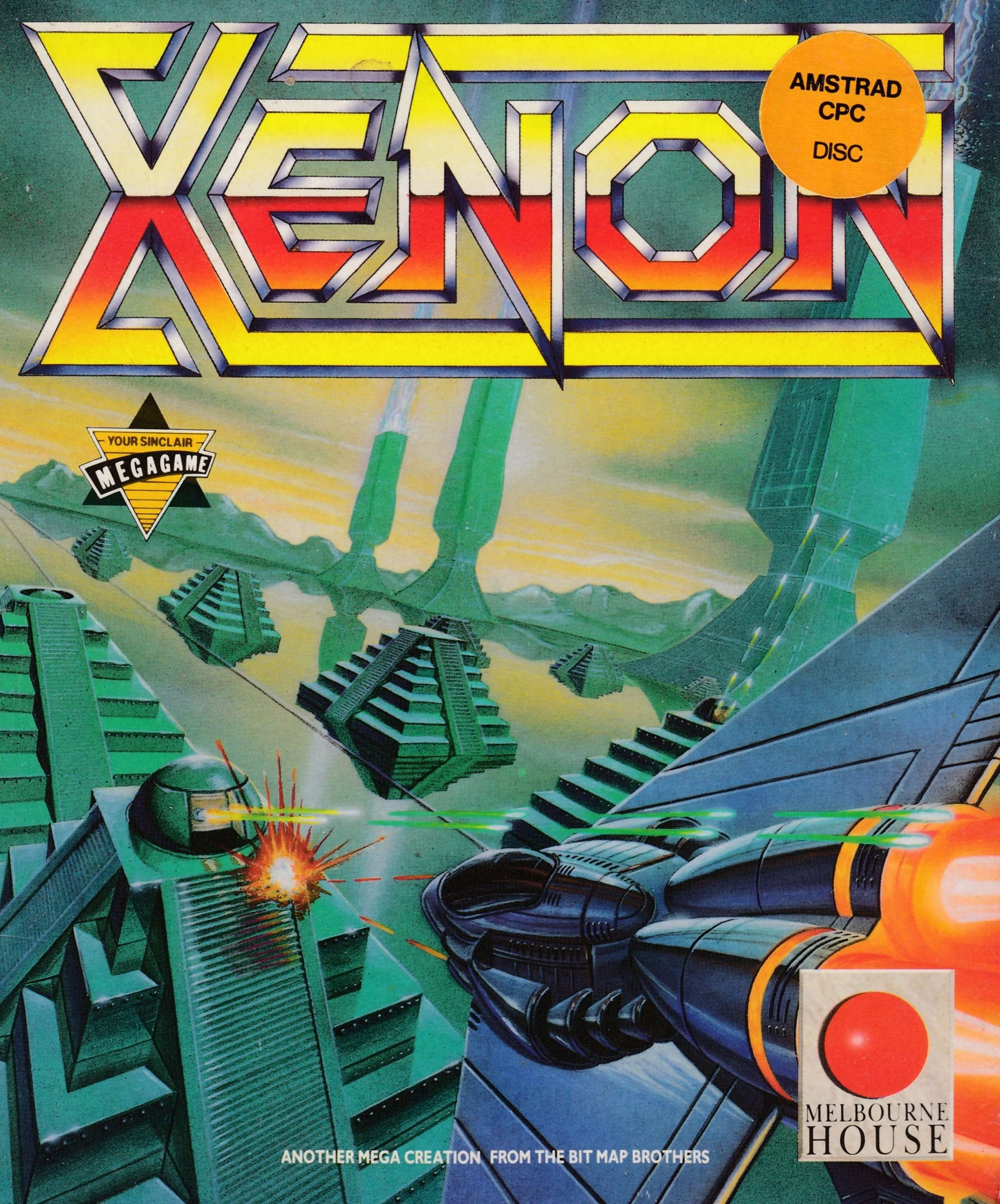 cover of the Amstrad CPC game Xenon  by GameBase CPC