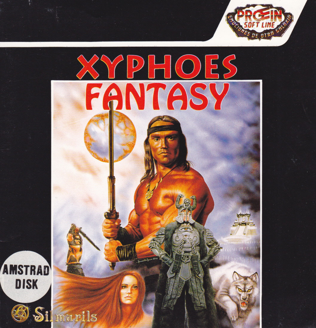 screenshot of the Amstrad CPC game Xyphoes Fantasy by GameBase CPC