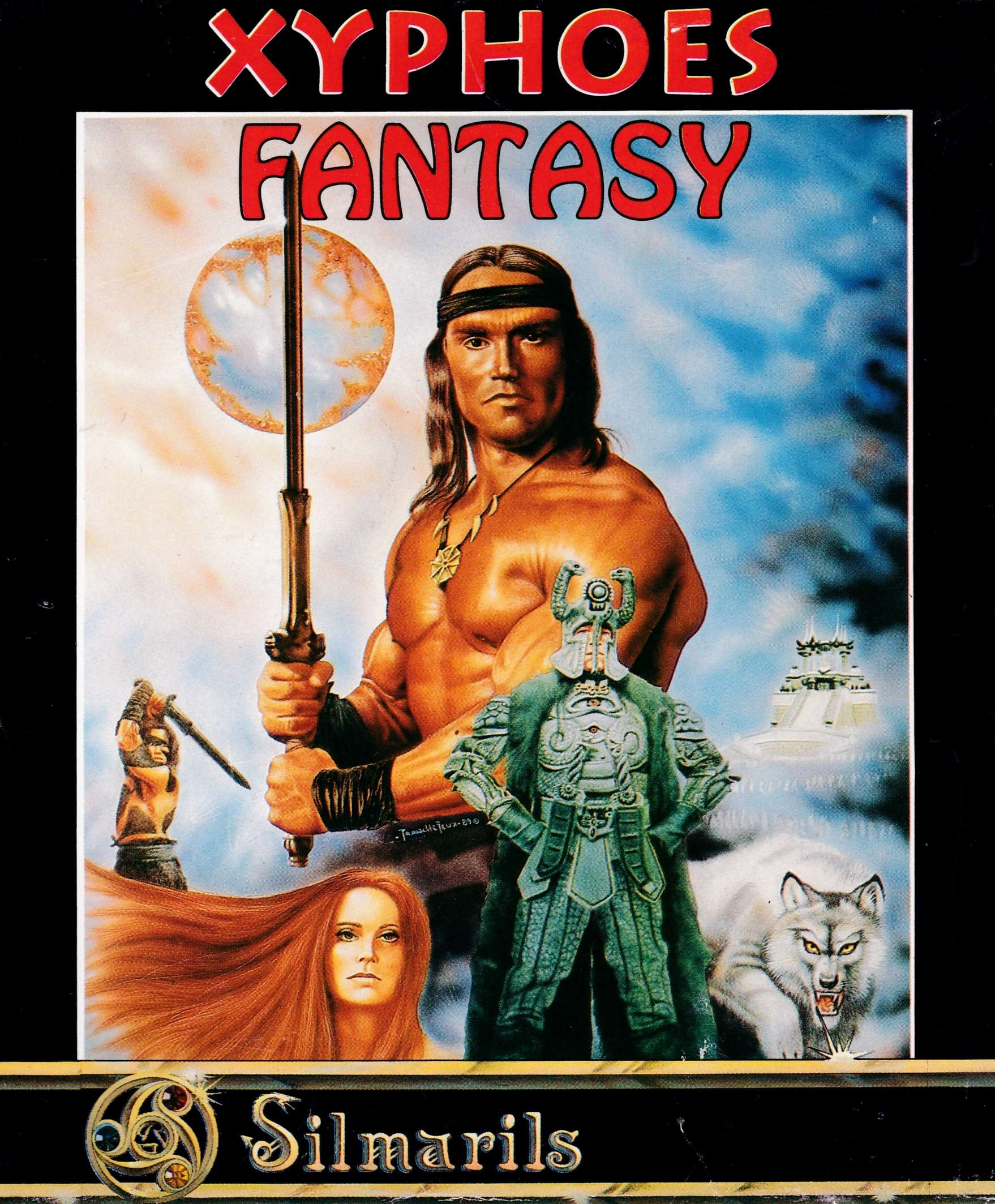cover of the Amstrad CPC game Xyphoes Fantasy  by GameBase CPC