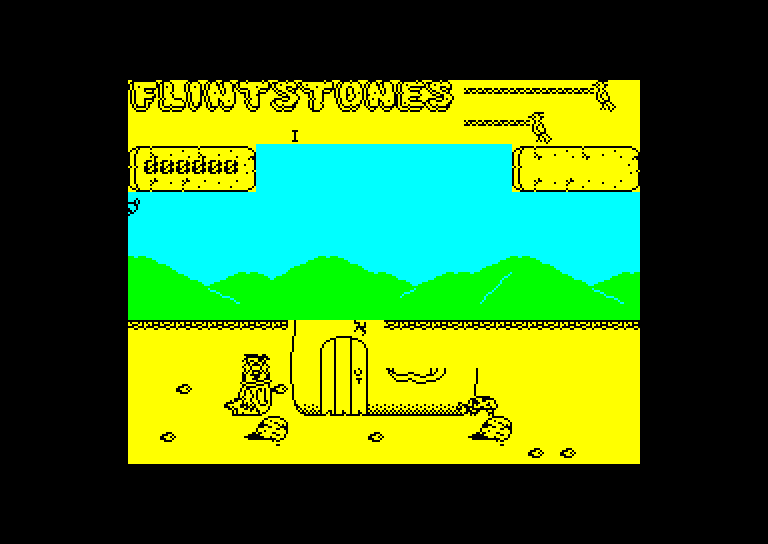 screenshot of the Amstrad CPC game Yabba Dabba Doo ! by GameBase CPC