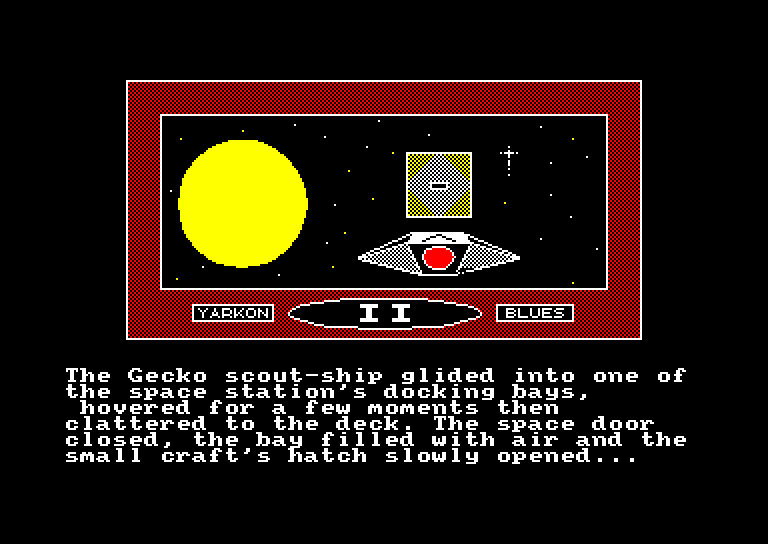 screenshot of the Amstrad CPC game Yarkon Blues II by GameBase CPC