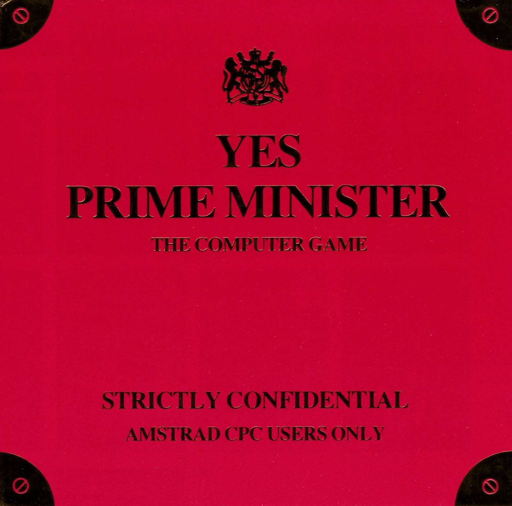 screenshot of the Amstrad CPC game Yes prime minister by GameBase CPC