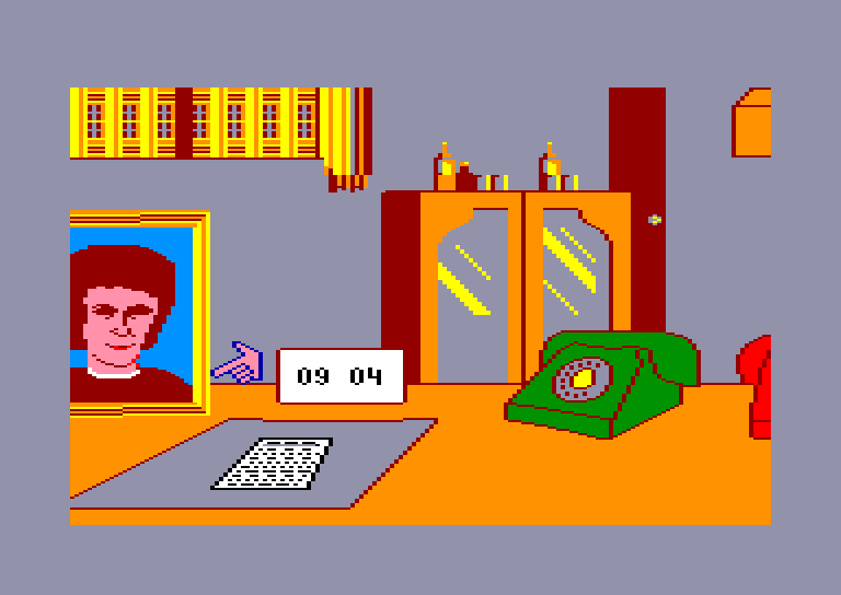 screenshot of the Amstrad CPC game Yes prime minister by GameBase CPC