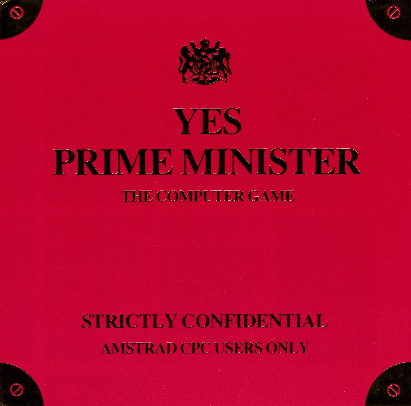 cover of the Amstrad CPC game Yes Prime Minister  by GameBase CPC